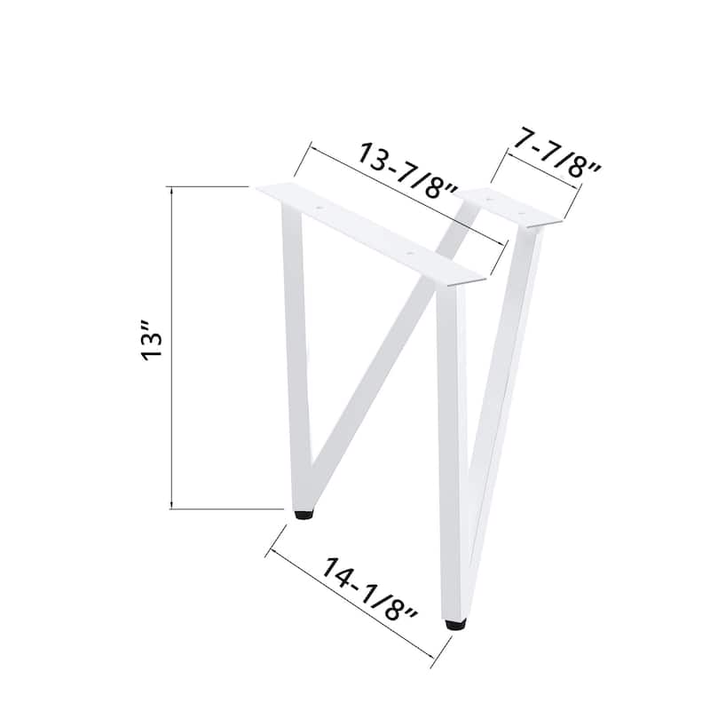 Dowell 7001 Series Vanity Hairpin Leg, 13" Bed Bath & Beyond 39033589